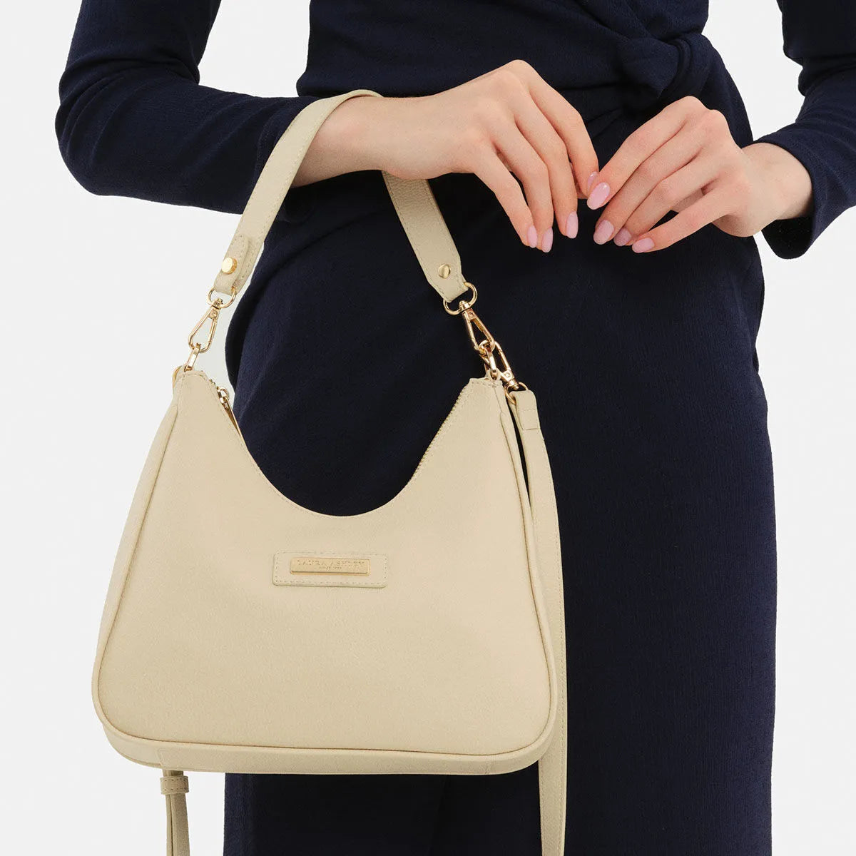 Laura Ashley Cream Shoulder Bag